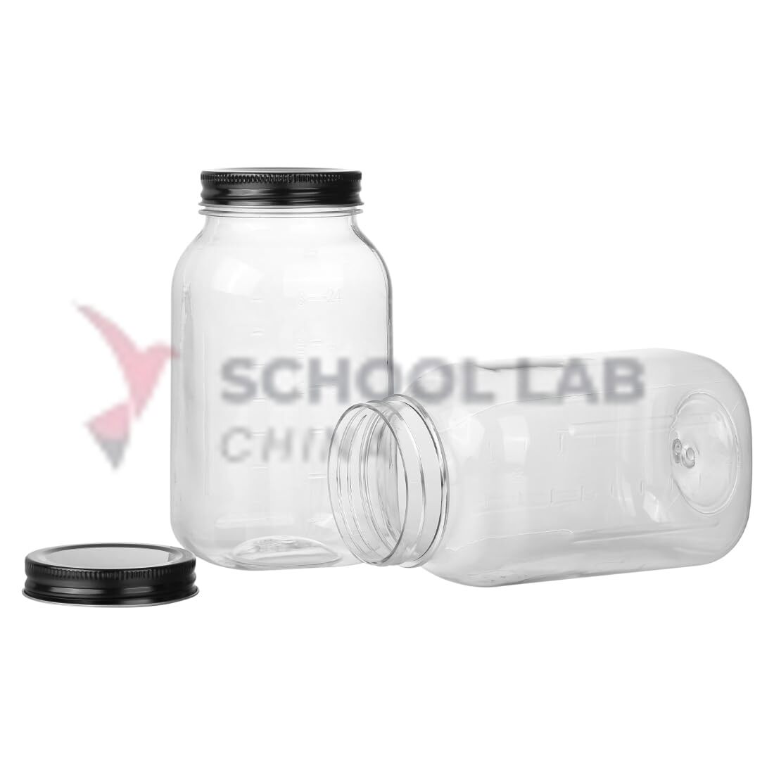 Clear Glass Jar with Screw Cap - 250ml